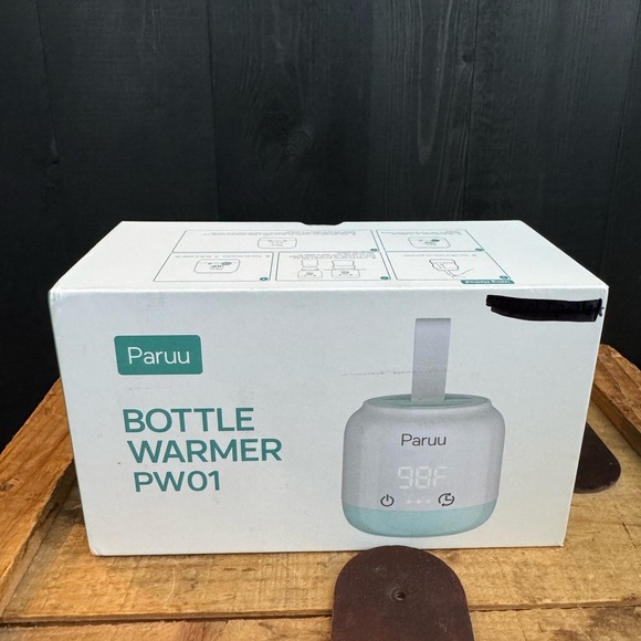 Bottle Warmer PW01 - White and Green - Picture 1 of 1